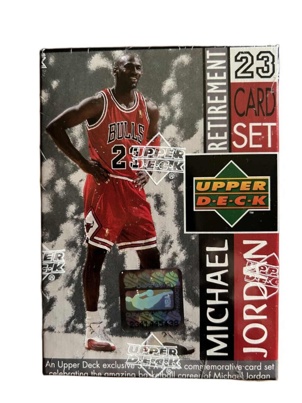 1999 Upper Deck Michael Jordan 23‑Card Retirement Set – Sealed Collector Box